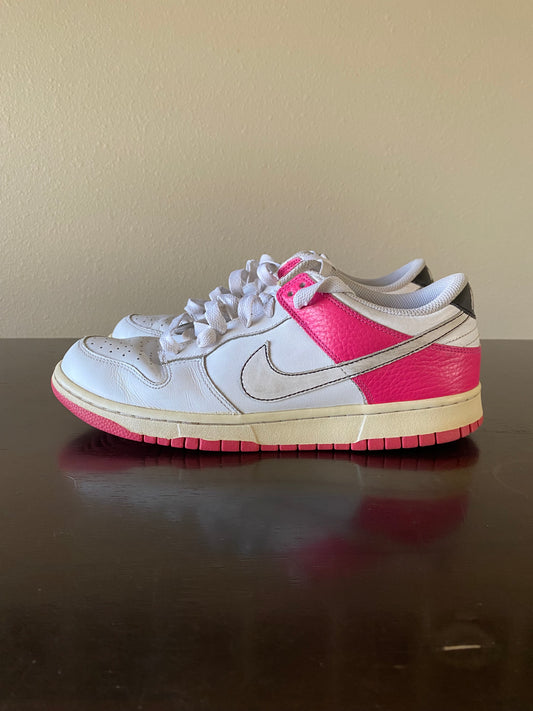 ‘00s Nike Dunk Low White/Pink size 10US