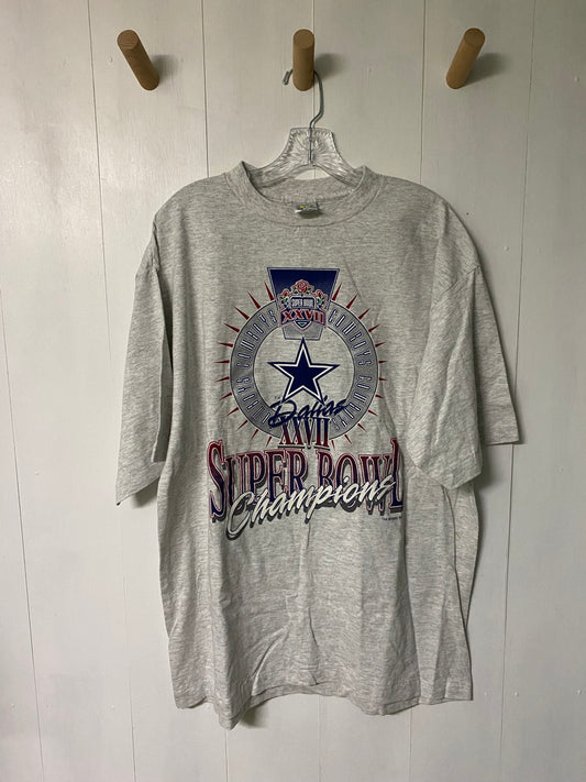 1993 Dallas Cowboys Super Bowl Champions Graphic T Shirt